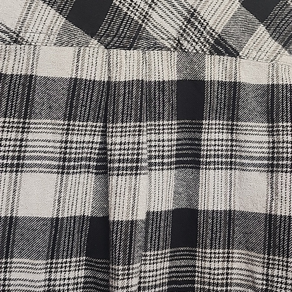O'NEILL Large classic fit 100% cotton black/gray button down long sleeve shirt - Picture 8 of 10